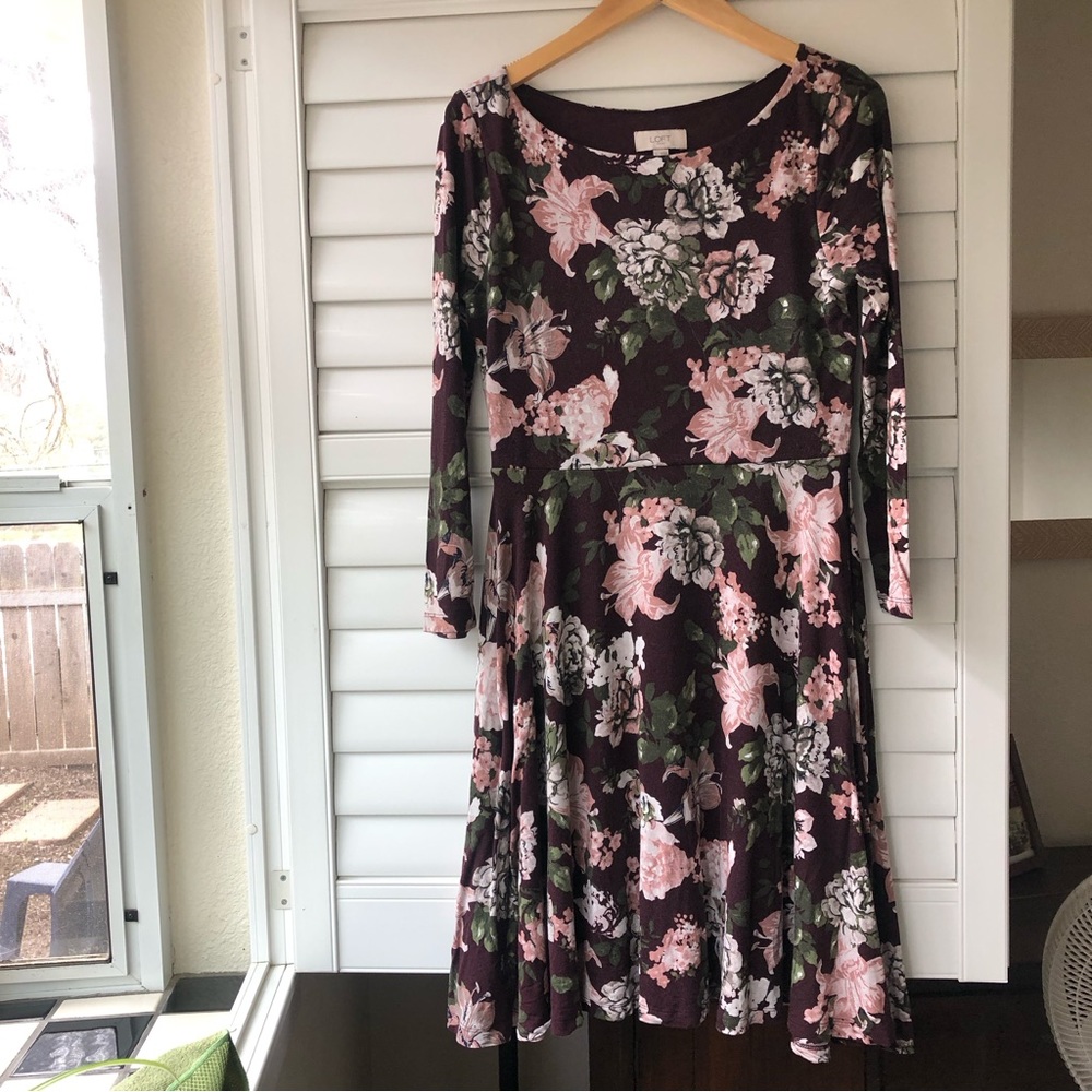 Floral Dress Loft Outlet
